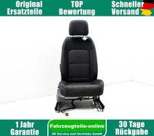 VW Passat 3G 3G0881406EB Sedile Davanti Dx Tessuto Nero Titanio Grigio Palladio