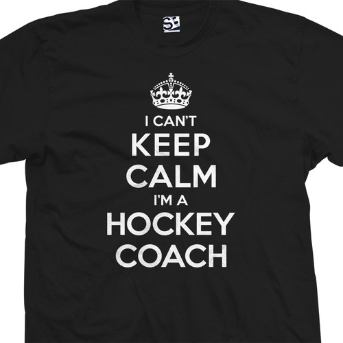 Shirt allenatore hockey - t-shirt,