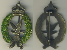 DISTINTIVO BREVETTO AEROPLANO