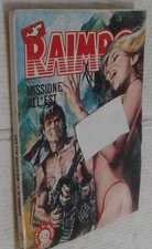 RAIMBO -anno 1 - N° 3 - originale edifumetto  del  1986- squalo usato
