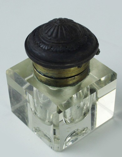 Antico calamaio scrivania - antico,