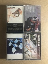 The Cars 4 Cassette Tapes Lot
