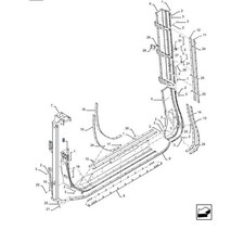 Traversa motore cnh - , 84470160
