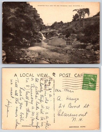 Cartolina boonton new jersey - boonton,