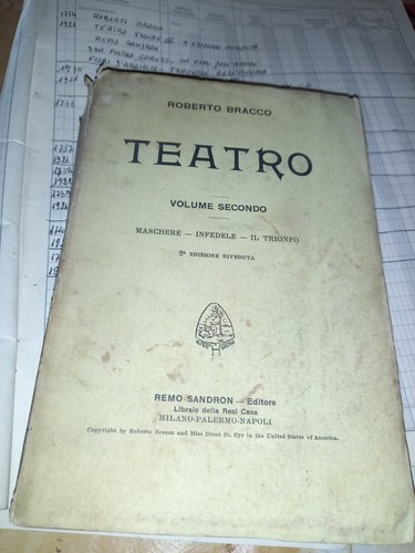 1742f roberto bracco teatro - bracco,