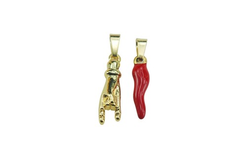 Charms italiano mano cornuto - mano, &