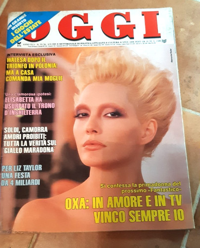 Oggi rivista 1989 - rivista, n.35