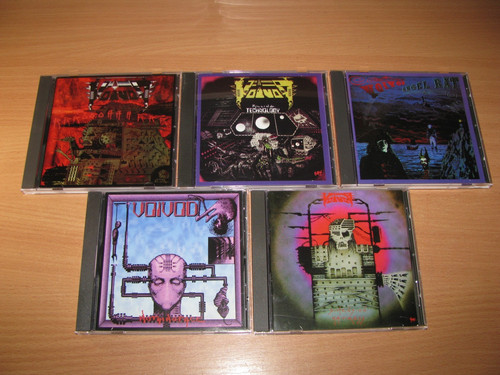 Voivod 5cd lot exodus - lot,