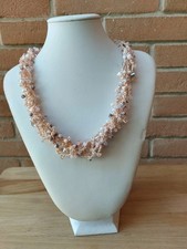 Collana torchon filo lurex e