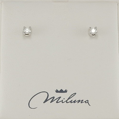 Orecchini miluna diamante - orecchini,