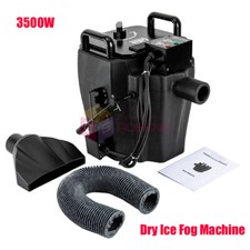 Macchina per nebbia ghiaccio secco 3500 W macchina per fumo bassa posa festa matrimonio DJ show nebulizzatore