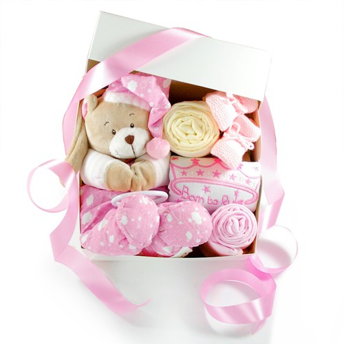 Confezione regalo neonato - confezione,