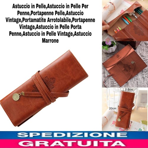 Astuccio pelle x - in,