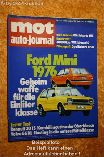 Mot ts vw - 22/75, scirocco