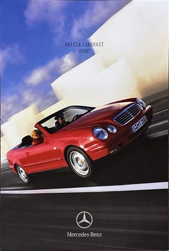 Brochure depliant mercedes - depliant,