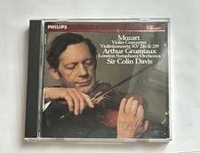 Mozart Violin Concerto K 216 K 219 Grumiaux Davis - 1 Cd Philips WG