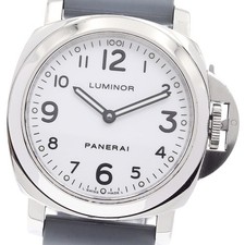 Orologio Uomo PANERAI Luminol base PAM00114 Quadrante Bianco Carica Manuale_891778