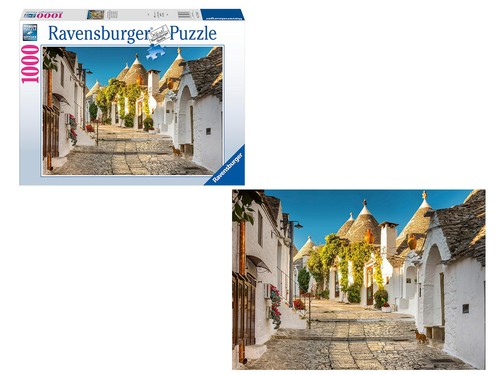 Puzzle 1000pz alberobello - puzzle,