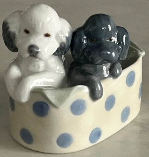 Nao lladro 1082 - lladro, "barboncini