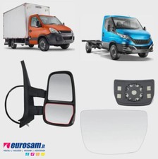VETRO SPECCHIO PIASTRA RETROVISORE PER IVECO DAILY 2006-2011 INFERIORE DESTRO