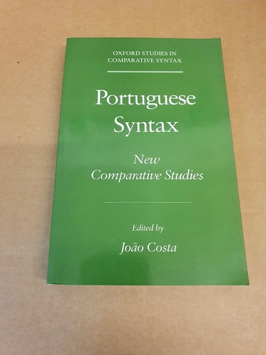 Portuguese syntax oxford - portuguese, (oxford
