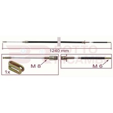 Cavo frizione Botto Ricambi BRF0871 Iveco Daily I-II anno 1985-1996