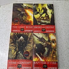 The Witcher series lot of 4