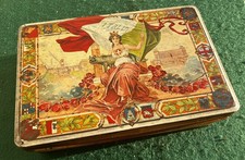 Riproduzione Scatola Latta Biscotti Lazzaroni Onore Nave Marina