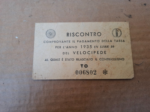 Riscontro del pagamento tassa - riscontro,
