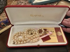 Set collana e bracciale perle