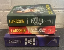 Steig Larsson The Girl With The Dragon Tattoo Millennium Trilogy - 3 Book Set