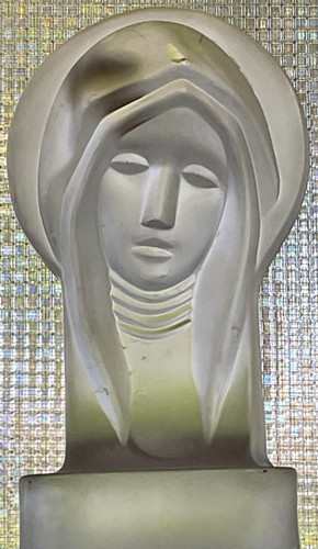 Scultura vergine - scultura,