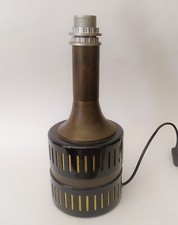 ♥ BASE PER LAMPADA DA TAVOLO IN OTTONE E METALLO VINTAGE MID CENTURY DESIGN HOME