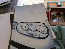 DEPLIANT VOLKSWAGEN GOLF