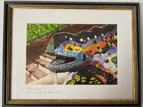 Quadro acquerello originale