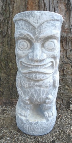 Stampo statua tiki - , sorridente