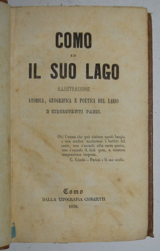 Lago como ediz 1858 - di,