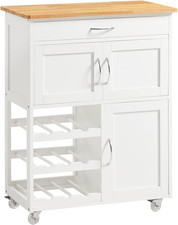 Mobile Cucina Salvaspazio Con Ruote Carrello Cucina Con Cassetti E Portabottigli