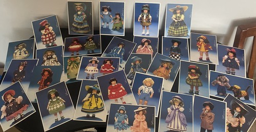 Cartoline bambola lenci mai - bambola,