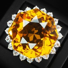 Luscious Golden Yellow Citrine