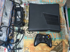 CONSOLE MICROSOFT XBOX 360 SLIM NERA GIOCO VIDEOGIOCO RETROGAME NO NINTENDO SEGA
