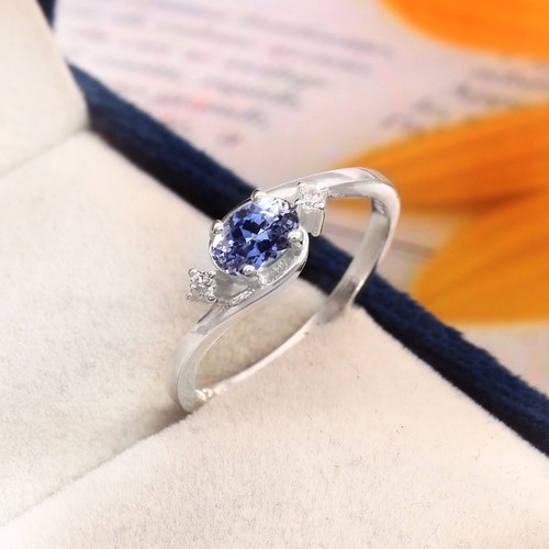 Anello zaffiro blu aaa - blu, in