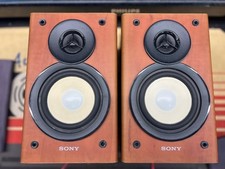 SONY NEZ50 HiFi 1997 - CASSE IN LEGNO VINTAGE COLOR NATURALE