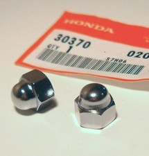 2x Honda SHOCK ACORN CAP NUTS