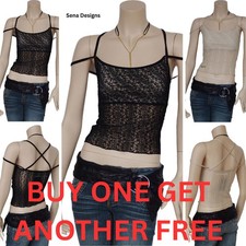 Stupendo Top In Pizzo Con