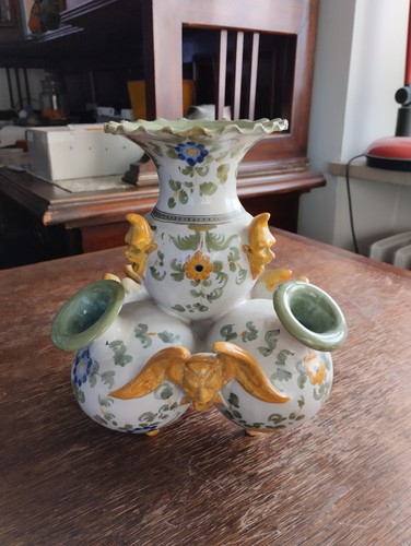 Vase majolica ceramica - vase,