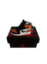 MINI SNEAKERS 3D PORTACHIAVI JORDAN "3D" MINI SHOES ✅ arancione E Bianca ?