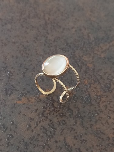 Anello vintage placcato oro