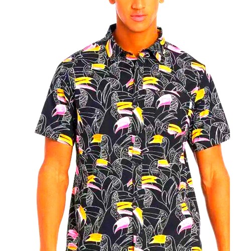 Camicia hawaiana uomo tucano