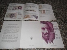 50.000 lire 1992 brochure
